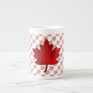 Canada-Maple Leaf Porselein Kop