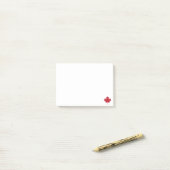 Canada Maple Leaf Post-it Notes (Op bureau)
