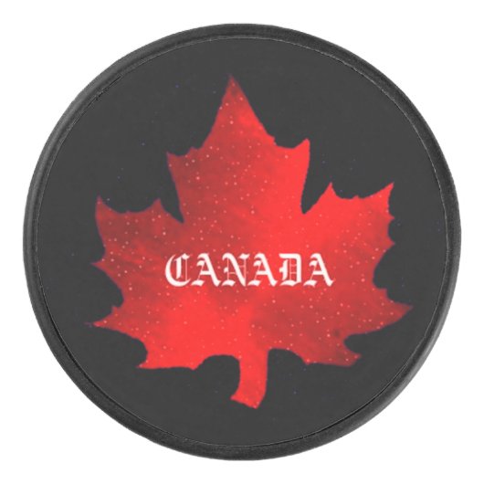 CANADA MAPLE LEAF Puck (Voorkant)