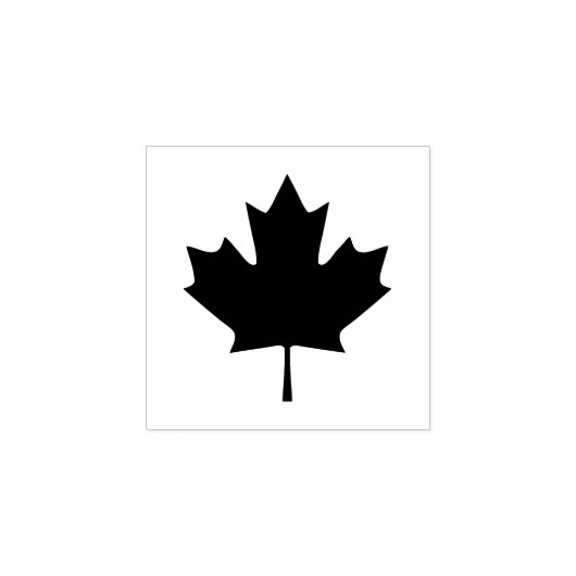 Canada Maple Leaf Rubber Stamp Rubberstempel (Afrduk)
