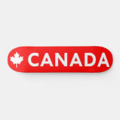 Canada Maple Leaf Schaats Deck Persoonlijk Skateboard (Horizontaal)
