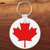 Canada Maple Leaf Sleutelhanger (Voorkant)
