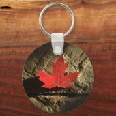 Canada Maple Leaf Sleutelhanger (Voorkant)