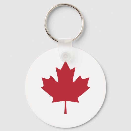 Canada Maple Leaf Sleutelhanger (Voorkant)