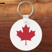 Canada Maple Leaf Sleutelhanger (Voorkant)