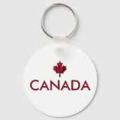 Canada Maple Leaf Sleutelhanger (Voorkant)