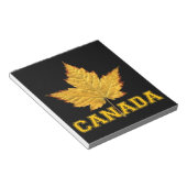 Canada Maple Leaf Souvenir Canada Varsity Notepad Notitieblok (Schuin)