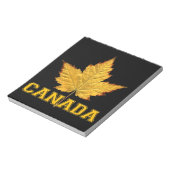 Canada Maple Leaf Souvenir Canada Varsity Notepad Notitieblok (Linkerzijde)