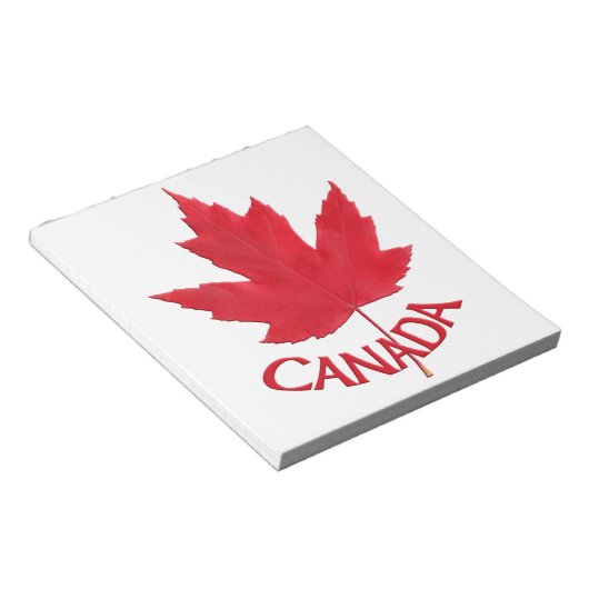 Canada Maple Leaf Souvenir Notepad Canada - cadeau Notitieblok (Schuin)