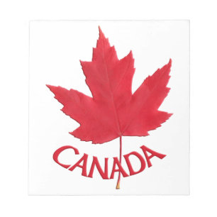 Canada Maple Leaf Souvenir Notepad Canada - cadeau Notitieblok