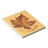Canada Maple Leaf Souvenir Notepad Canada - cadeau Notitieblok (Schuin)