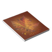 Canada Maple Leaf Souvenir Notepad Canada - cadeau Notitieblok (Schuin)