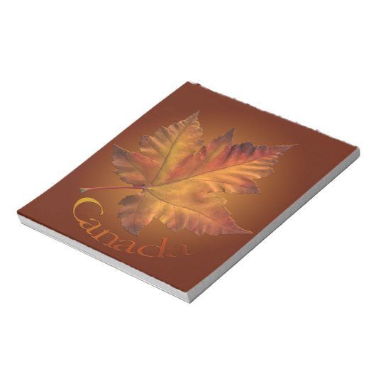 Canada Maple Leaf Souvenir Notepad Canada - cadeau Notitieblok (Linkerzijde)