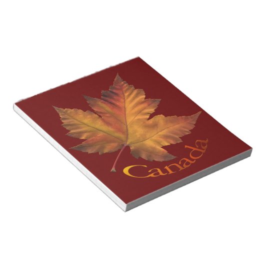Canada Maple Leaf Souvenir Notepad Canada - cadeau Notitieblok (Schuin)