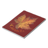 Canada Maple Leaf Souvenir Notepad Canada - cadeau Notitieblok (Linkerzijde)