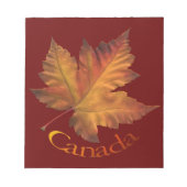Canada Maple Leaf Souvenir Notepad Canada - cadeau Notitieblok (Voorkant)