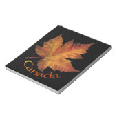 Canada Maple Leaf Souvenir Notepad Canada - cadeau Notitieblok (Linkerzijde)