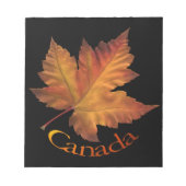 Canada Maple Leaf Souvenir Notepad Canada - cadeau Notitieblok (Voorkant)