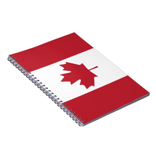 Canada Maple Leaf Spiral Notitieboek (Rechterzijde)