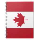 Canada Maple Leaf Spiral Notitieboek (Voorkant)