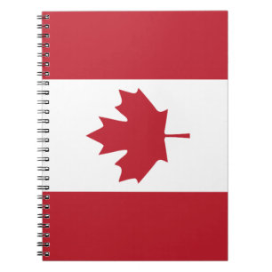 Canada Maple Leaf Spiral Notitieboek