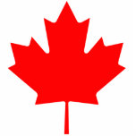 Canada Maple Leaf Staand Fotobeeldje<br><div class="desc">Canada Maple Leaf Photo Sculpture</div>
