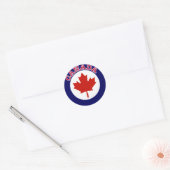 Canada Maple Leaf Sticker (Envelop)