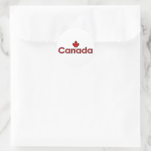 Canada Maple Leaf Stickers (Tas)