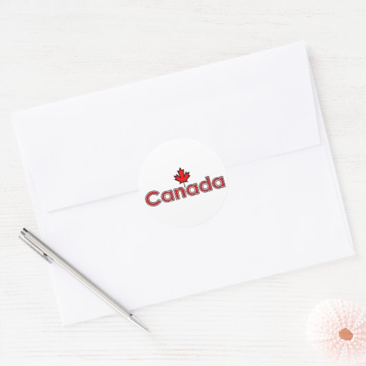 Canada Maple Leaf Stickers (Envelop)