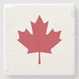 Canada Maple Leaf Stone Onderzetter
