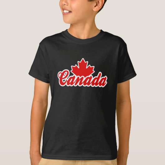 Canada Maple Leaf T-shirt (Voorkant)