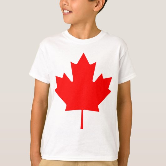 Canada Maple Leaf T-shirt (Voorkant)