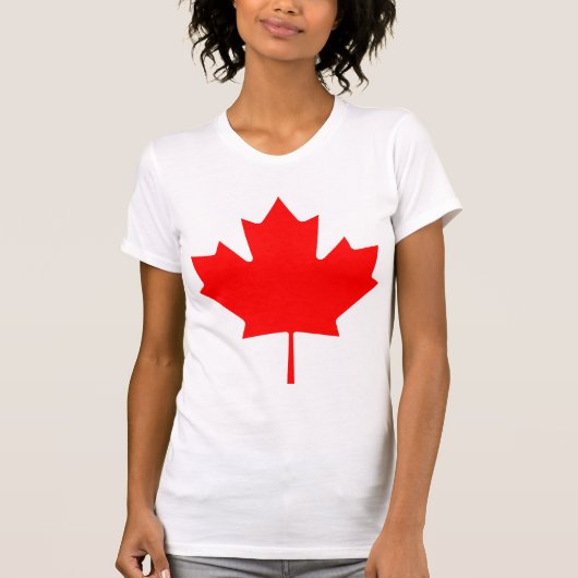 Canada Maple Leaf T-shirt (Voorkant)