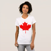Canada Maple Leaf T-shirt (Voorkant volledig)
