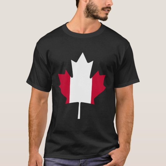 Canada Maple Leaf T-shirt (Voorkant)