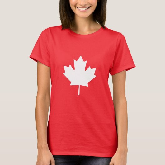 Canada Maple Leaf T-shirt (Voorkant)