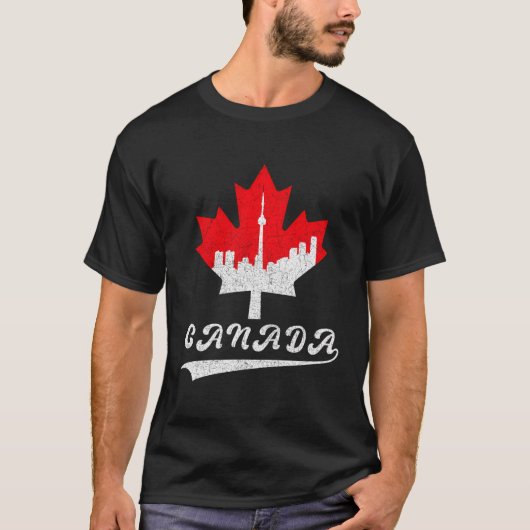 Canada Maple Leaf T-shirt (Voorkant)