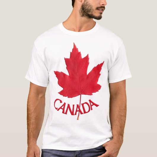 Canada Maple Leaf T-shirt Canada Souvenir Shirt (Voorkant)