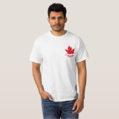 Canada Maple Leaf T-shirt Canada Souvenir Shirt (Voorkant volledig)