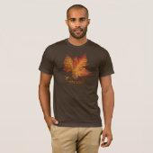 Canada Maple Leaf T-Shirt Canada Souvenir Shirt (Voorkant volledig)