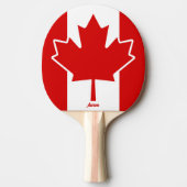 Canada Maple Leaf Tafeltennisbatje (Voorkant)