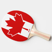 Canada Maple Leaf Tafeltennisbatje (Zijkant)