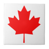 Canada Maple Leaf Tegeltje (Voorkant)