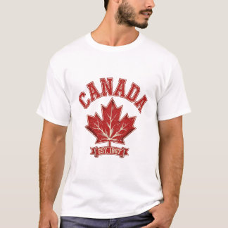 Canada Maple Leaf Vintage T-shirt