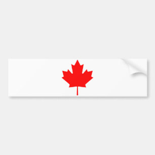 Canada Maple Leaf Vinyl Decal Stickers, Vinyl Deca Bumpersticker