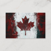 Canada  Maple Leaf Visitekaartje (Voorkant)