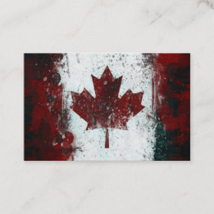 Canada  Maple Leaf Visitekaartje