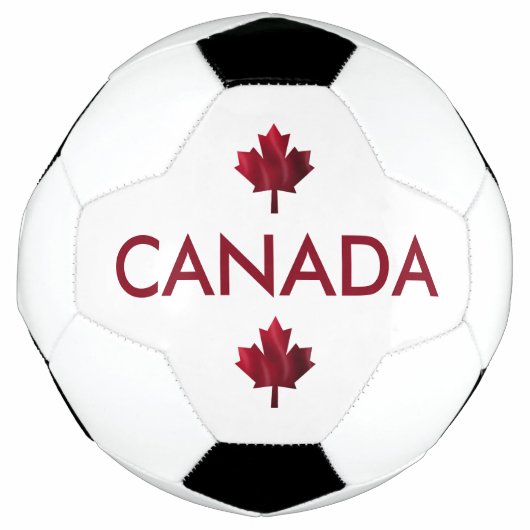 Canada Maple Leaf Voetbal (Voorkant)