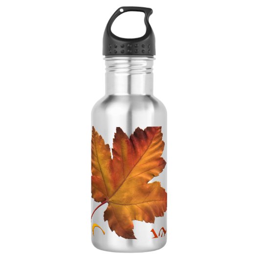 Canada Maple Leaf Water Bottle Canada Souvenirs Waterfles (Voorkant)