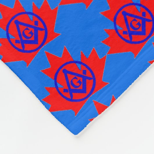 Canada Masonic Fleece Deken (Hoek)
